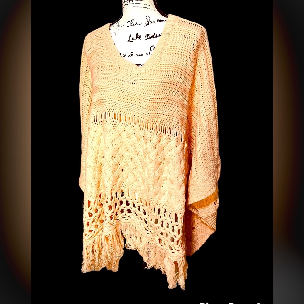 Sweater cape